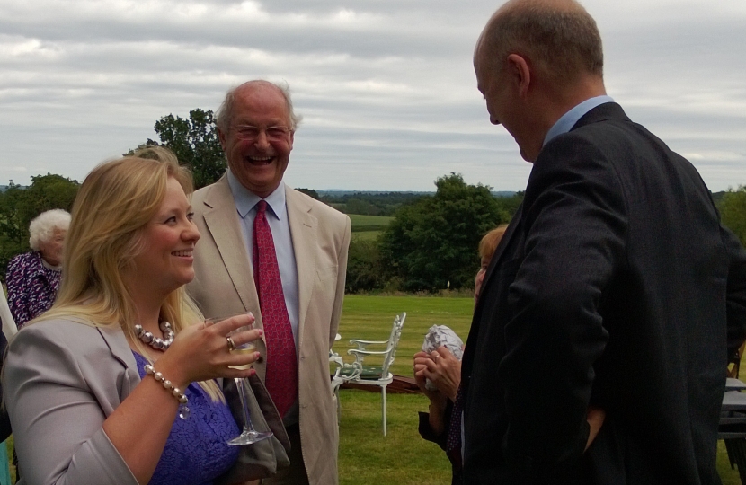 Chris Grayling talks to Wrexham Association